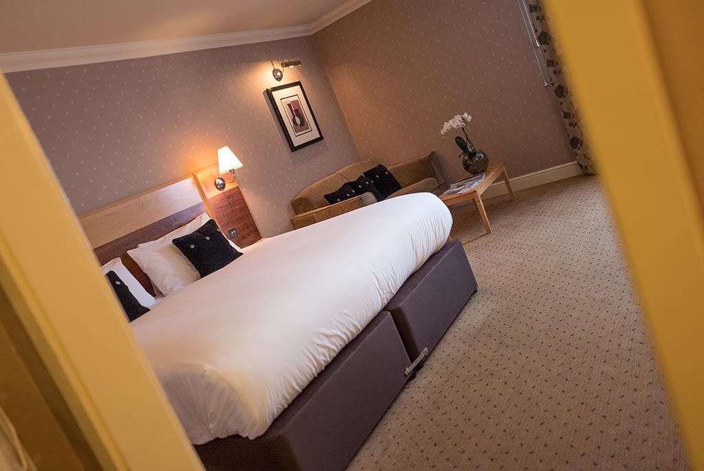 King Size Bed in Ambassador Room at Apollo Hotel Basingstoke