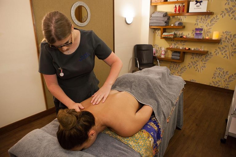 back massage at Horizons Basingstoke
