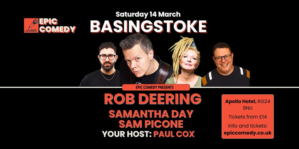 Epic Comedy NIght in Basingstoke March 2026