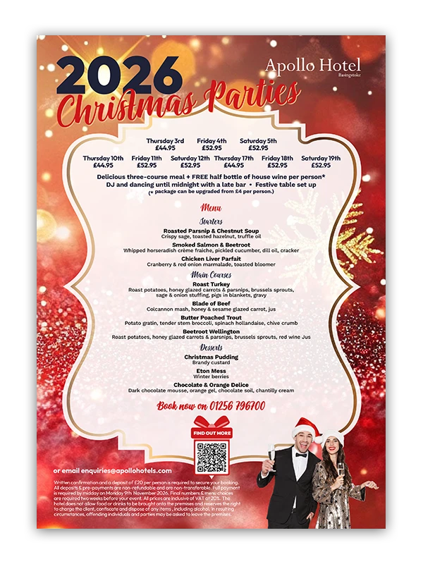 Apollo Hotels Christmas Flyer
